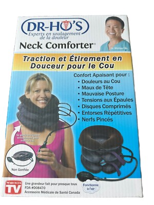 DR-HO'S Pain Relief Experts Neck Comforter Neck Traction Stretch BRAND NEW