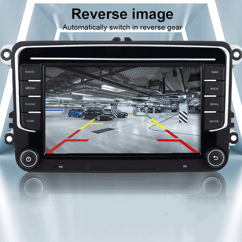7" Autoradio CarPlay für Golf 5 6 Touran Caddy Polo GPS SAT NAV +BT WIFI 2+32G - Bild 14 von 16