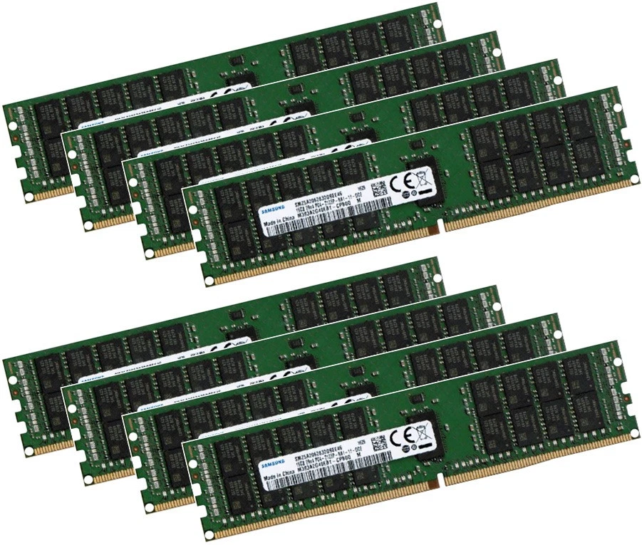 8x 32GB 256GB RAM RDIMM ECC REG DDR4 2133 MHz f Dell PowerEdge R330XL R430 R530