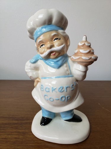 St. Louis Bakers' Co-op promotional ceramic figurine pre-1999 pre- BakeMark