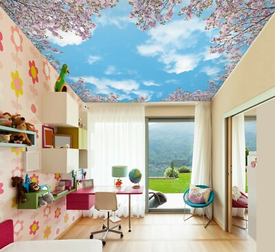 3D Branches NAO1103 Ceiling WallPaper Murals Wall Print Decal Deco AJ WALL Fay