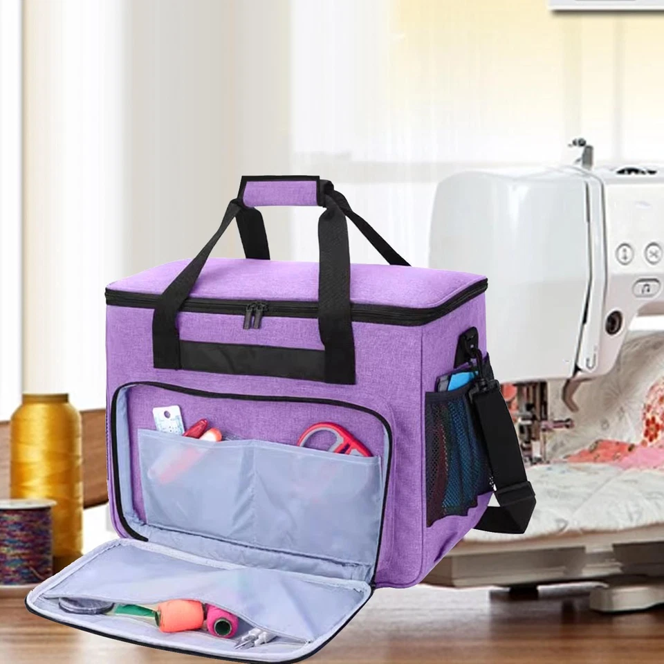 Sewing Machine Carrying Case Household Carry Tote Bag for Travel Tools Home - Image 2 of 4