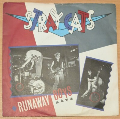 STRAY CATS x UK  USA 7'' JOBLOT runaway boys  stray cat strut FREE POSTAGE