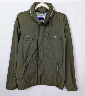 686 sz.S Scandal and a Half Jacket Zip Snap Up Coat Water Wind Resistant Pockets