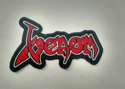 VENOM Patch Embroidered Iron/Sew-on Patch Black Metal Bathory Mayhem Hellhammer