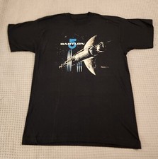 Vintage - Warner Bros Babylon 5 T-Shirt 1994 X-Large