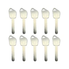 AKS KEYS New Uncut Key Blank Test Blade Replacement for Subaru DAT17 (10 Pack)