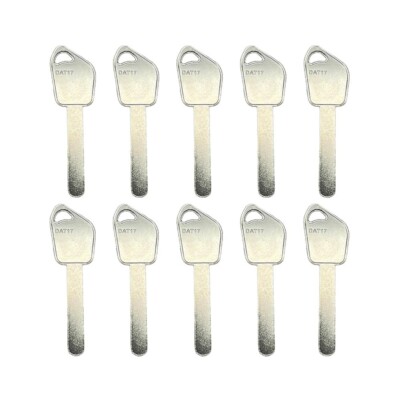 AKS KEYS New Uncut Key Blank Test Blade Replacement for Subaru DAT17 (10 Pack)
