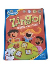 Zingo by Thinkfun Bingo with a Zing Game Good Condition Reprinted Instructions