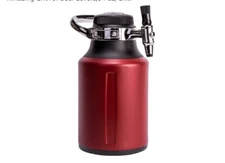 Growler Werks Ukeg Go Carbonated Craft Beverage Dispenser 64 Oz With New Box Co2