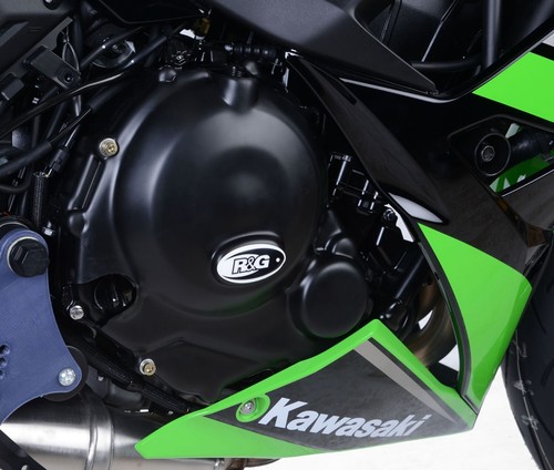 KIT PROTEZIONE CARTER MOTORE R&G PER KAWASAKI Z 650 2017 > 2023 2 PEZZI - Foto 8 di 8