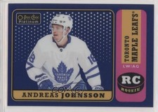 2018-19 O-Pee-Chee Platinum Retro Blue Rainbow /149 Andreas Johnsson #R-98 q3k