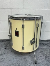 VTG Ludwig Rocker Maple  16 x 16” Floor Tom Drum Off White Cream