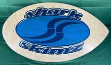 Skim Board Shark Skimz disegno logo blu e marrone