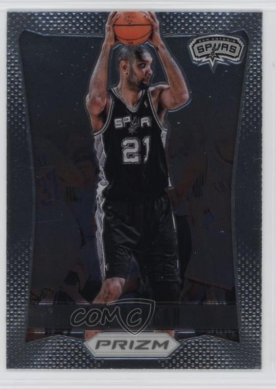 2012-13 Panini Prizm Tim Duncan #101 HOF 6h1