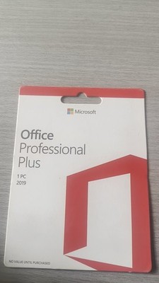 Brand Microsoft Office Professional Plus 2019 1PC Card G1N
