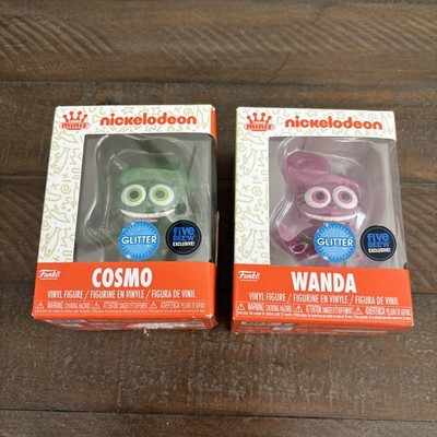 Funko Box Minis: Nickelodeon - Cosmo And Wanda - Five Below Set Of 2