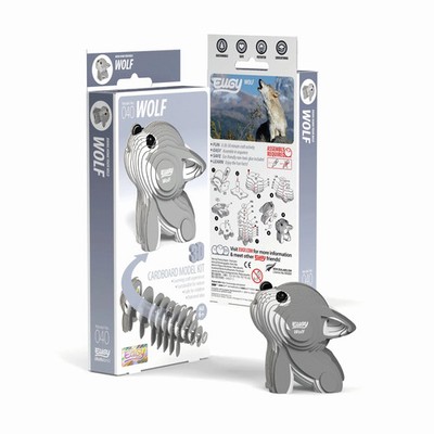 EUGY - 3D Bastelset Wolf | Eugy | Kit (Bastelset) | 650040 | Deutsch | 2023