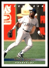 Tony Gwynn 1993 Upper Deck #165 Padres MLB READ FREE SHIPPING AutographDen
