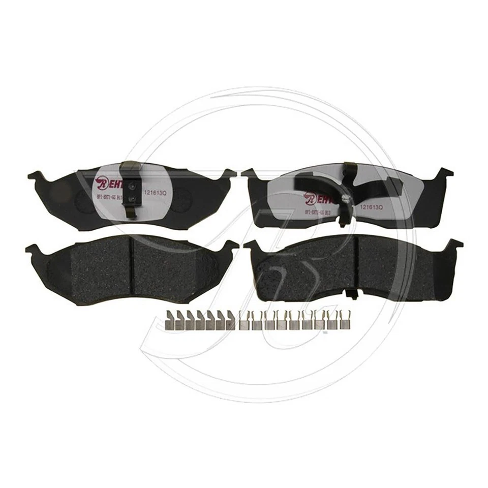 Juego de 8 pastillas de freno de disco delanteras traseras Raybestos para Dodge Neon 1998-2005 Foto 4 de 4