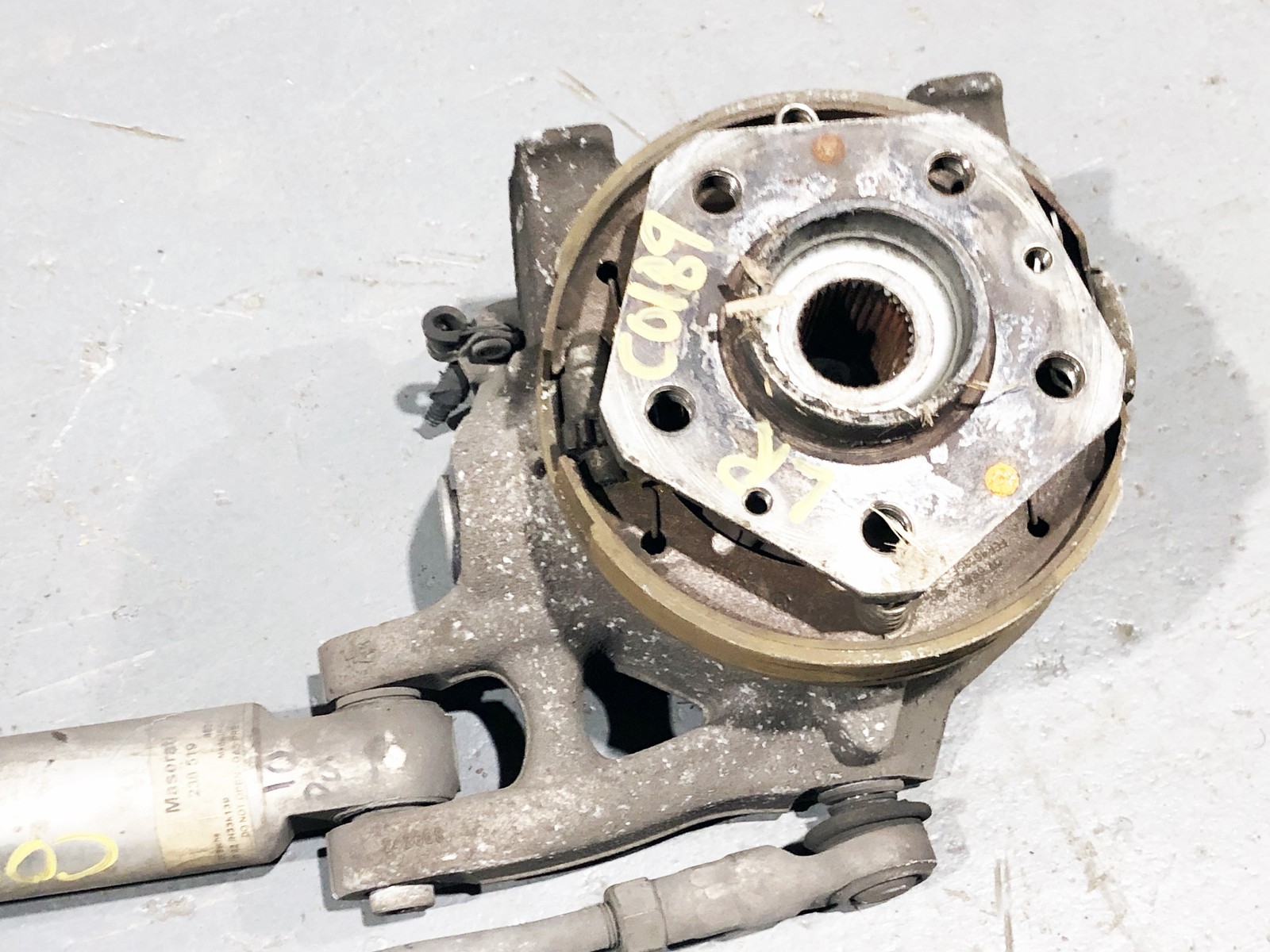 09-13 Maserati Quattroporte M139 Rear Left Driver Strut Shock & Knuckle 88K 10