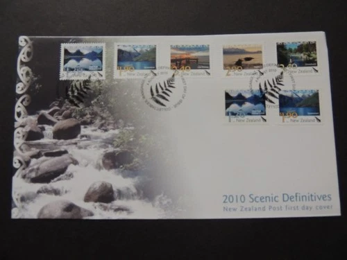 2010 New Zealand First Day Cover Landscapes