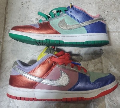 Sweet Colorway 2021 Nike Dunk Low Purple Pulse/Silver/Sunset Women's Size US8.5