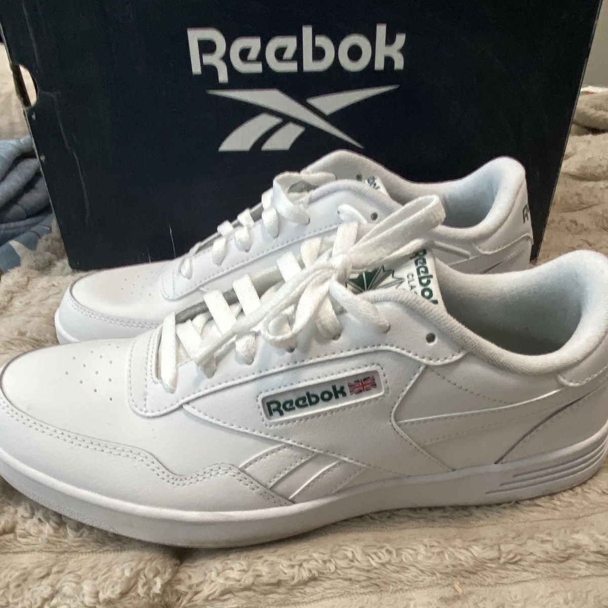 Reebok Club MemT Sneaker WHITE unisex M 7.5  W 9.5 NIB‎ Reebok Club MEMT Sneakers for Men for Sale | Authenticity  main image 2