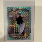 2025 Bowman Chrome Draft Aqua Geometric Refractor KONNOR GRIFFIN PIRATES RC