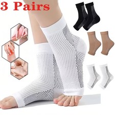 Hot Neuropathy Socks For Women and Men, 3Pairs Soothe Compression Socks Relief 