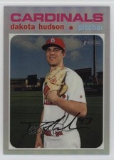 2020 Topps Heritage Chrome Refractor 237/571 Dakota Hudson #THC-229 02l6
