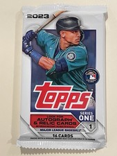 2023 Topps Series 1 MLB Baseball Retail Pack 16 Cards Factory Sealed H