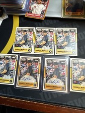 GARRETT MCMILLAN AUTOGRAPH BASEBALL CARD + Base Onyx Vintage Baseball