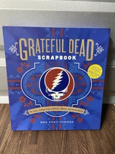GRATEFUL DEAD SCRAPBOOK~w/CD 2009  63 Pg Book With Goodies. Excellent Condition!