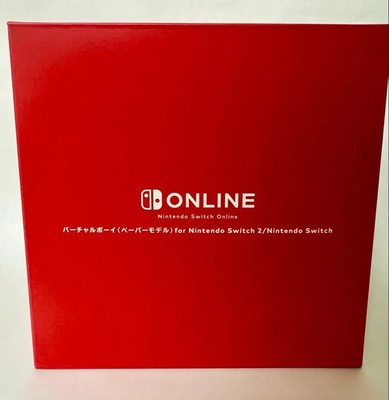 Virtual Boy Paper Cardboard Model Nintendo Switch 2 Online  New From JAPAN