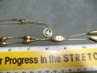 TRIFARI gold dangle necklace — photo 4