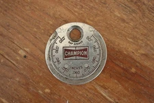 Vintage Champion Spark Plug Taper Gap Gauge CT481