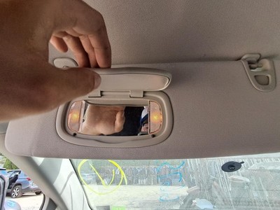 Used Left Sun Visor fits: 2017 Chrysler Pacifica Illumination w/o sunroof w/o ga