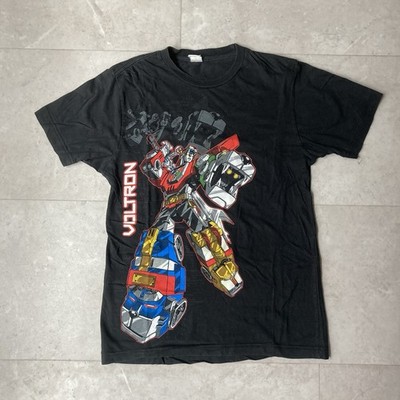 vintage voltron robot tv movie cartoon anime transformers tee size small