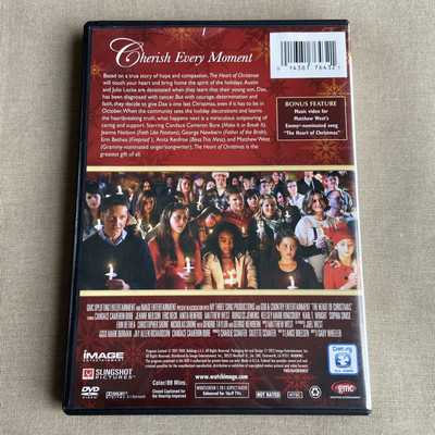 The Heart Of Christmas (DVD 2011) Holiday True Story Leukemia