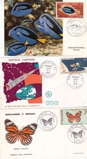 Nouvelle Calédonie des année 1964 1977 FDC divers postes et PA