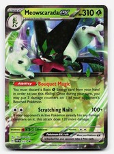 meowscarada ex pokemon card value Pokmon TCG: SAR 096/073 Triplet Beat Weakness / Resistance / Retreat Cost Meowscarada ex Pokemon Cards Price