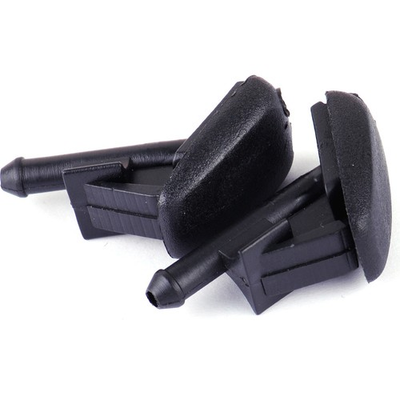 #ad #ad 2x Black Windshield Wiper Water Jet Washer Nozzle Fit For BMW E36 Z3 1996 1999 $9.73
