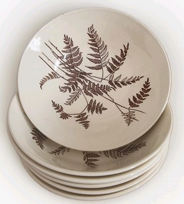 Vintage Royal Victoria ''Wild Country'' Fern Müsli-/Suppenschalen - Made in England - 17 cm