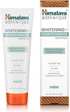 Himalaya Botanique Whitening Hydroxyapatite Toothpaste, 4 Ounce Pack of 1