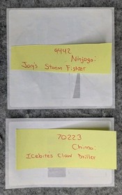 LEGO OEM Sticker Sheet Lot (11) Ninjago Chima Agents Knights Kingdom 2000&ndash;2016