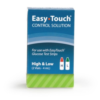 Easy Touch Control Solution Glucose Monitor Kit - Hi & 1 Count (Pack of 1) 