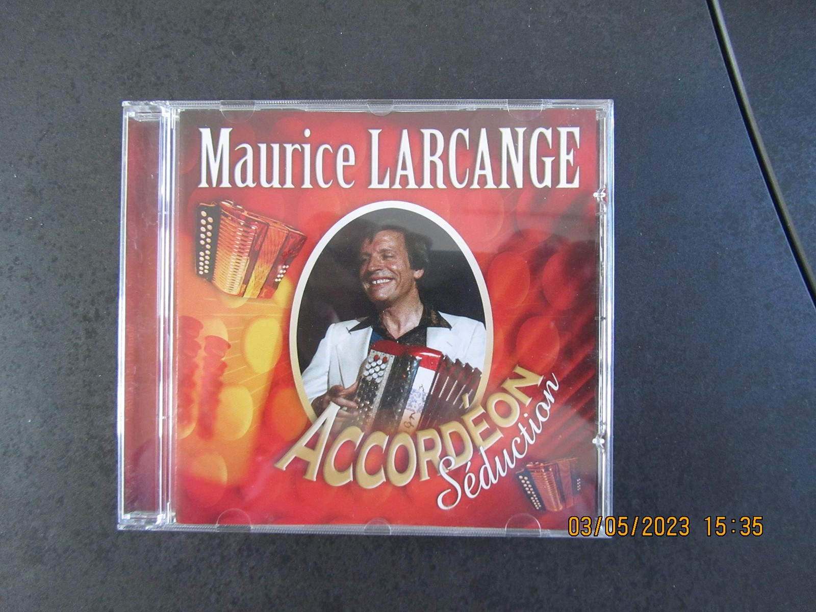 Maurice Larcange Accordéon Séduction : Maurice Larcange (CD)