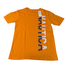 Nautica - Kids Orange Shirt - Size M -10/12 - Brand New With Tags
