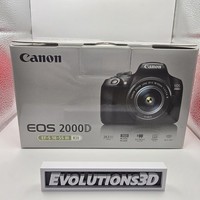 Canon EOS 2000D 24.1MP Digital SLR Camera (with EF/EF-S 18-55 mm f/3.5-5.6 Lens)